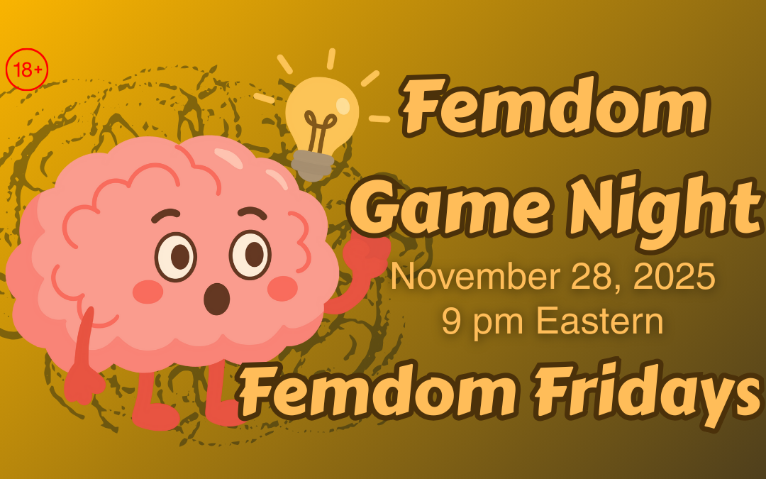 Femdom Game Night on Black Friday